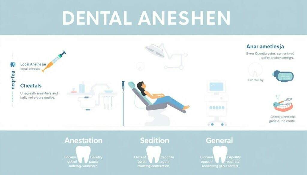 tipos de anestesia em odontologia